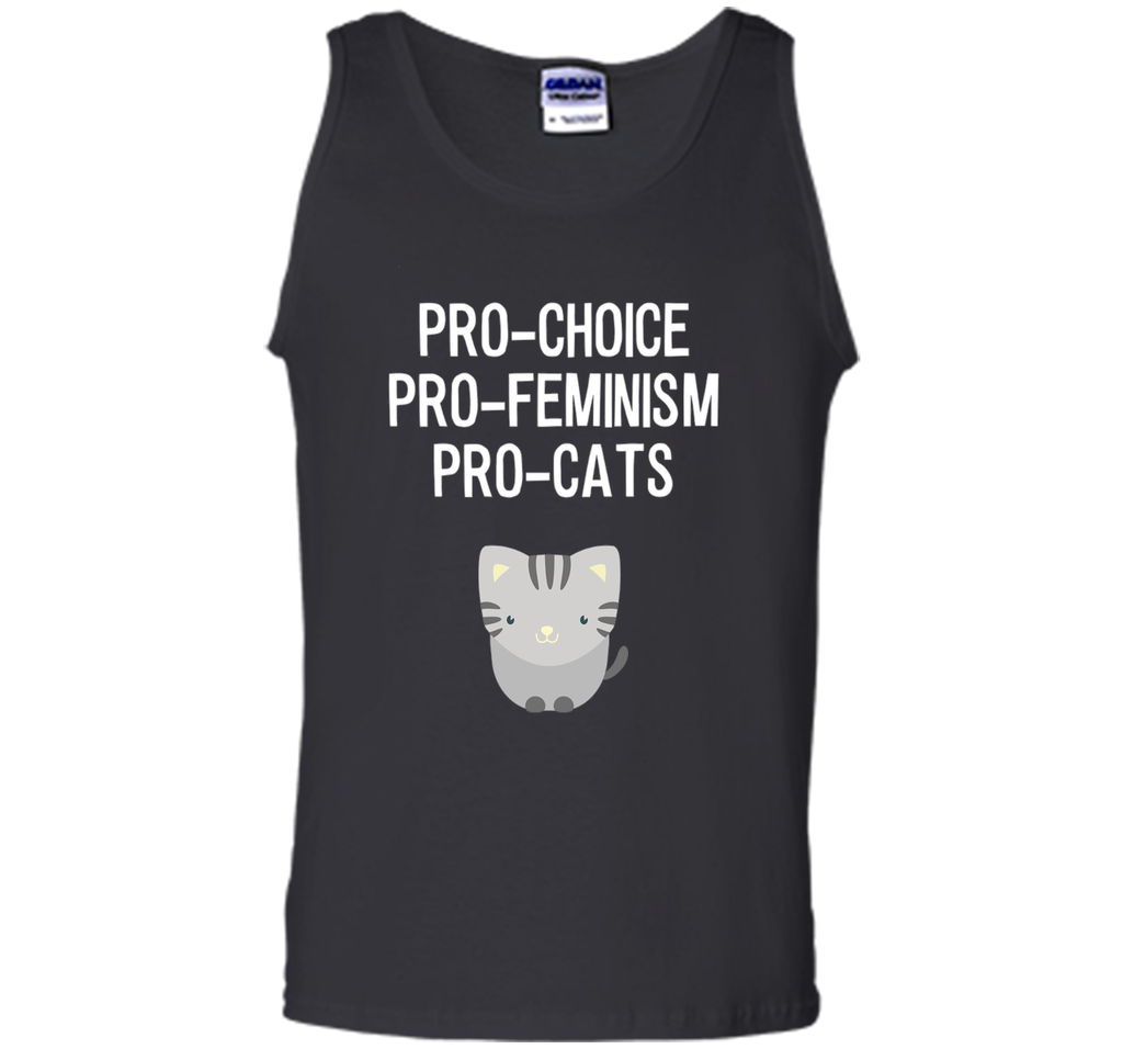Pro-Choice Pro-Feminism Pro-Cats Shirt