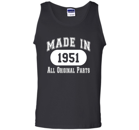 65th Birthday Gift Made In 1951 All Original Parts T-Shirt