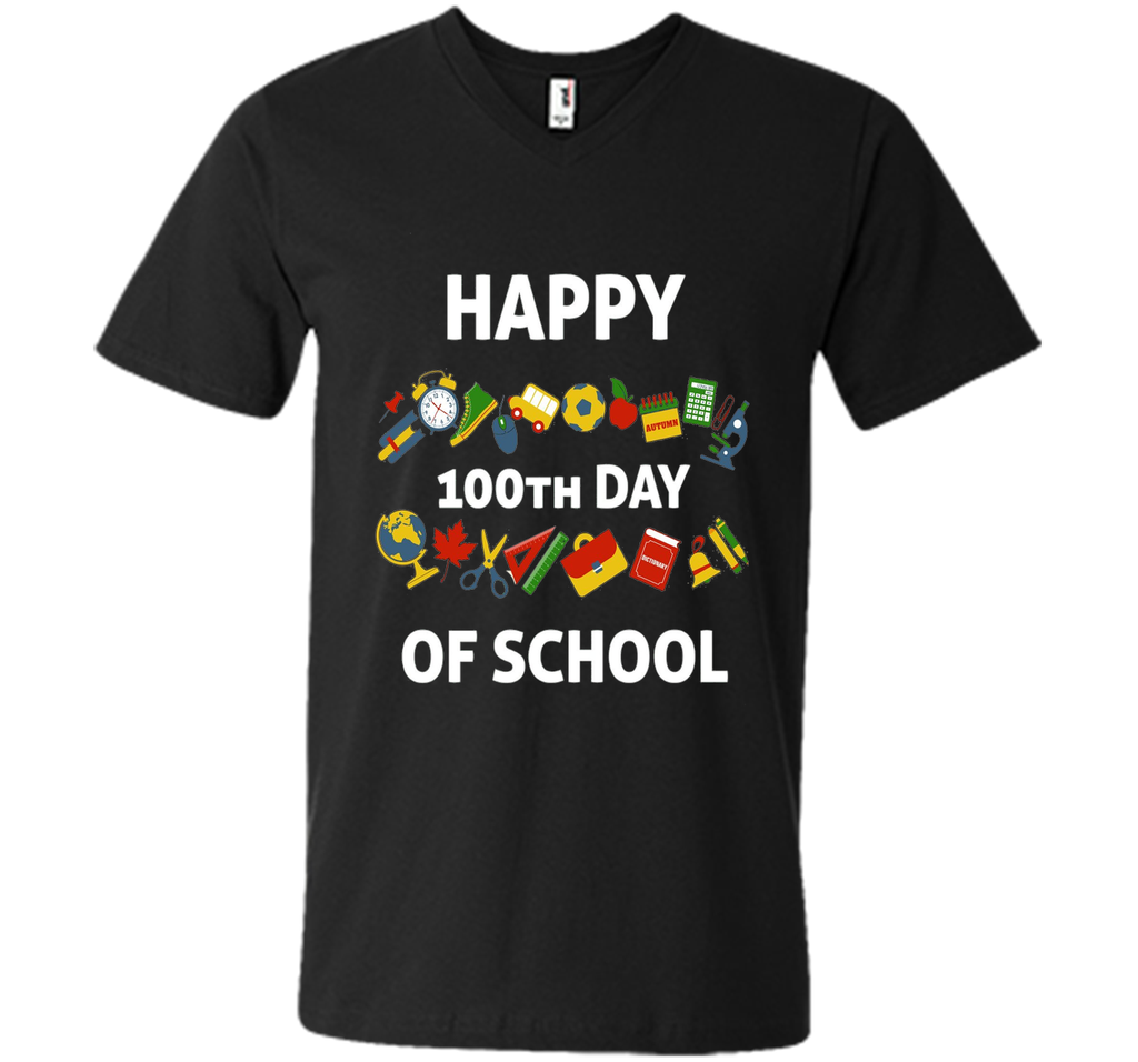 100th Day of School T-Shirt Happy 100th Day of School Tee