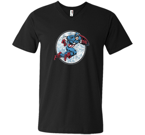 Captain America Battle Graphic T-Shirt