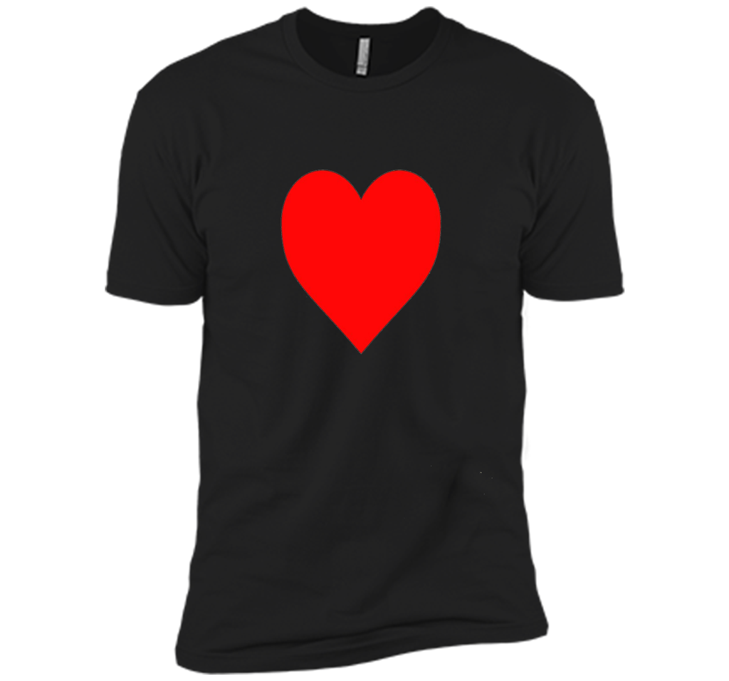 I Love You Red Heart T-Shirt