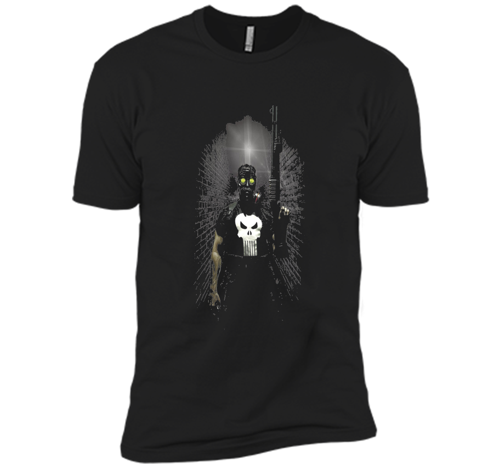 Punisher Gas Mask Graphic T-Shirt