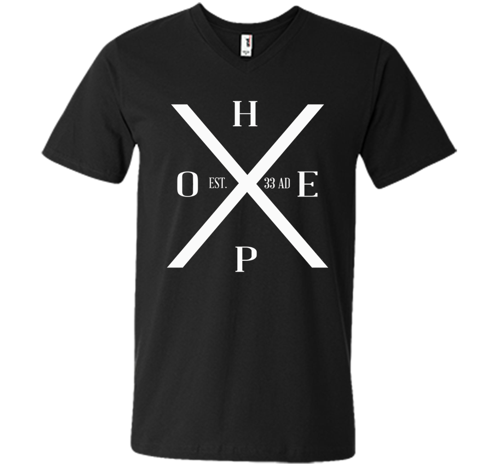 Hope Established 33 AD - Jesus - Christian T Shirt
