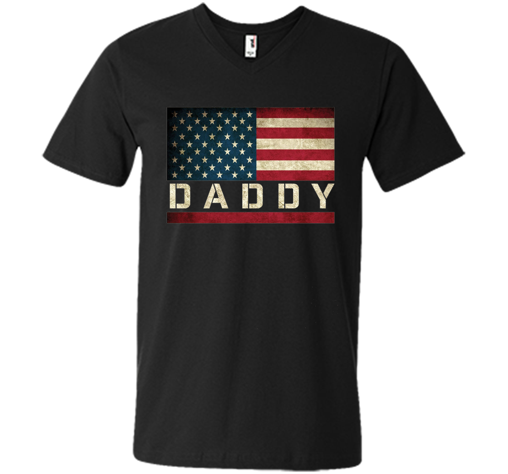 American Daddy Flag Independence Day T-shirt