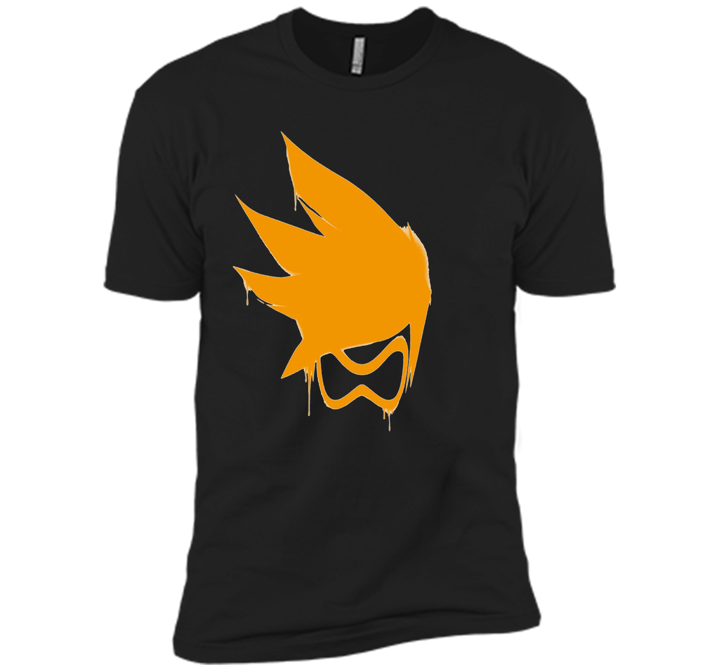 Overwatch Tracer Orange Spray Tee Shirt