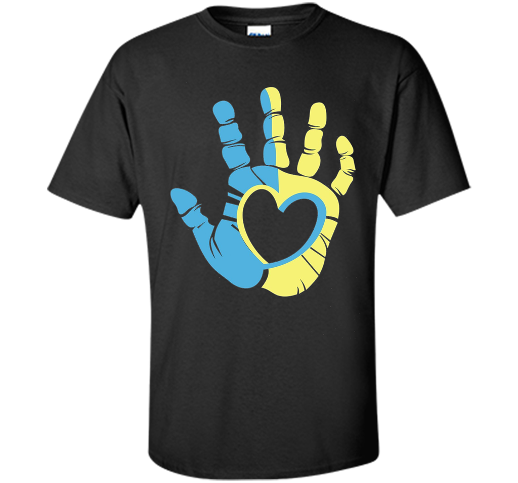 Down Syndrome Awareness Hand Unisex Tshirt