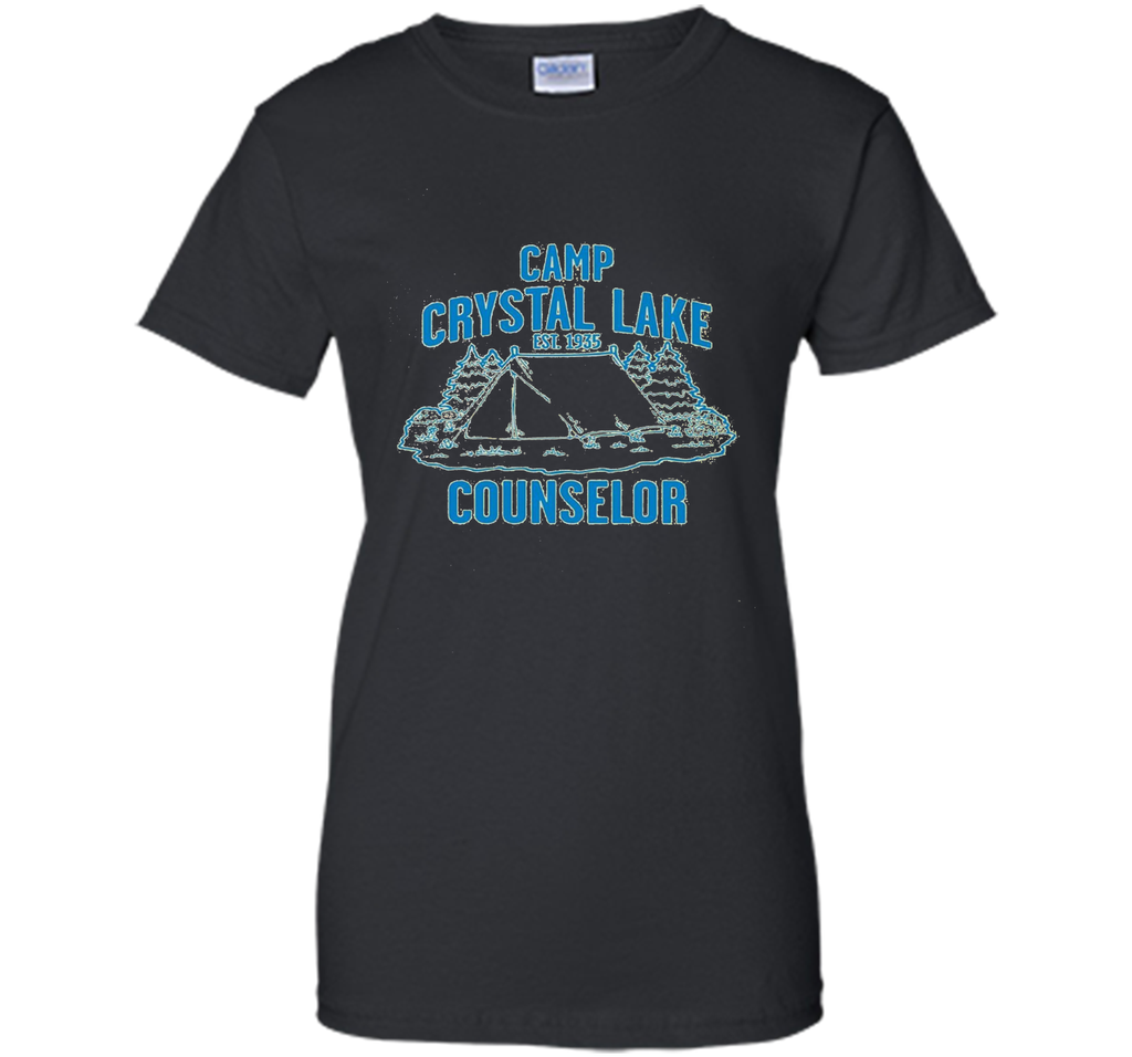 Camp Crystal Lake Counselor Tee Funny Halloween T-Shirt