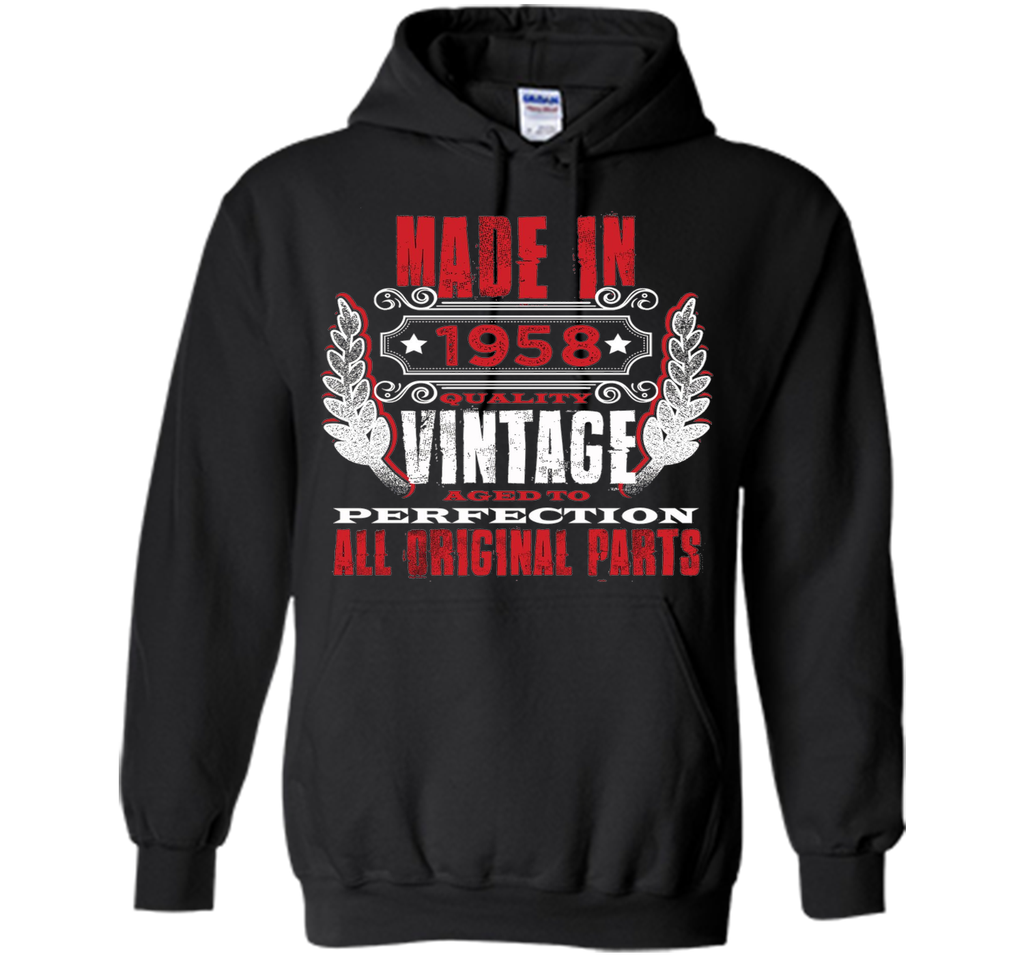 Made In 1958 Vintage 58th Birthday 58 Years Old Gift T-Shirt