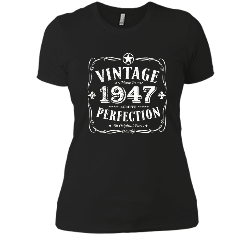 Vintage Made In 1947 Birthday Gift Idea T Shirt