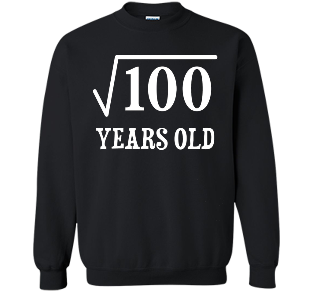 Square Root of 100 10 yrs years old 10th birthday T-Shirt