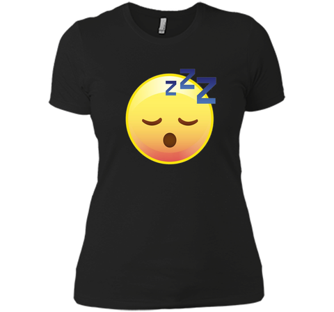 Cute Sleeping Emoji Zzz T-Shirt - Perfect for Pajamas & PJs