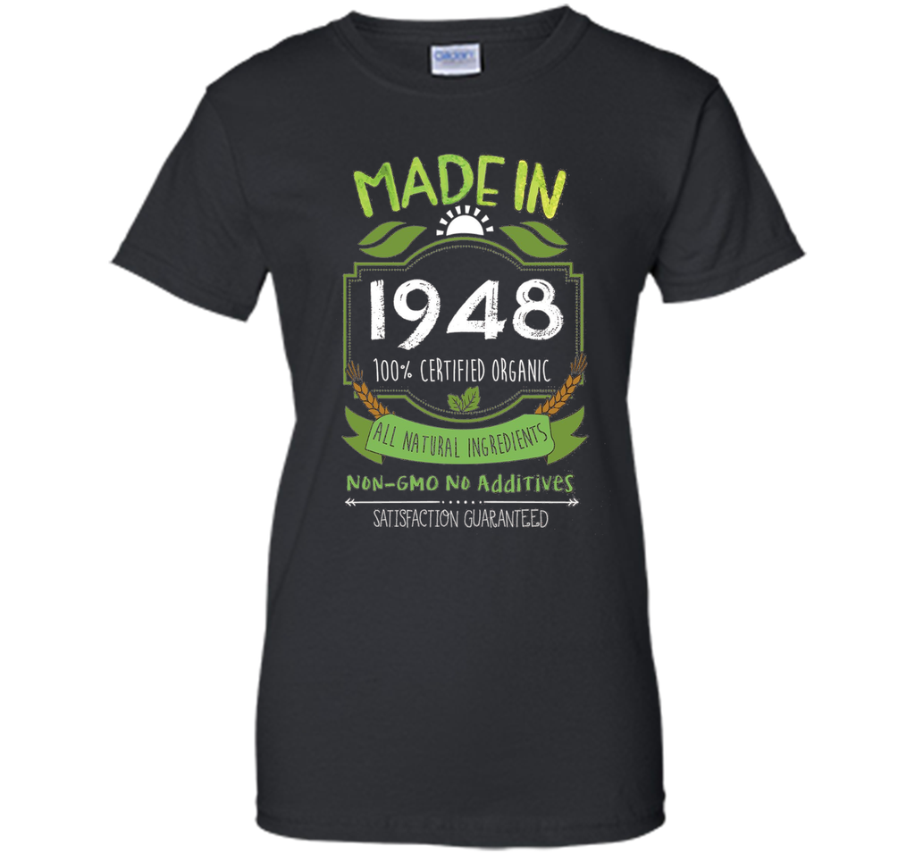 Made In 1948 Organic 68th Birthday 68 Years Old Gift T-Shirt