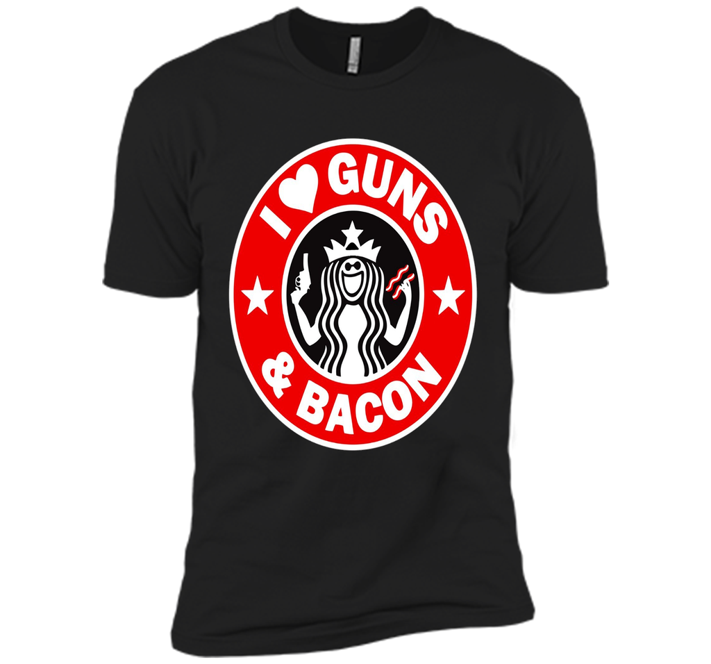 I Love Guns And Bacon T-Shirt