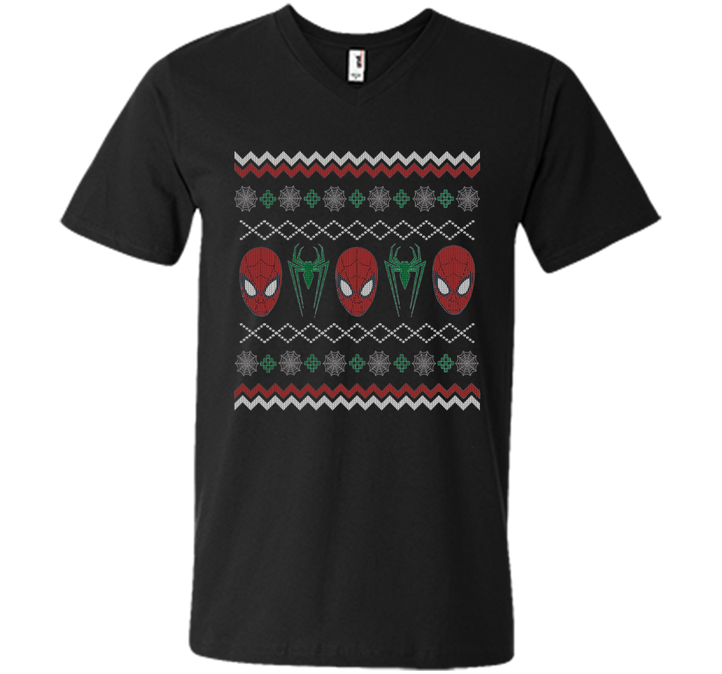 Spider-Man Ugly Christmas Sweater Graphic T-Shirt