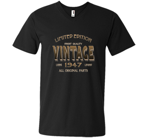 1947 T-shirt 70th Birthday Gift 70 Year Old B-day Present