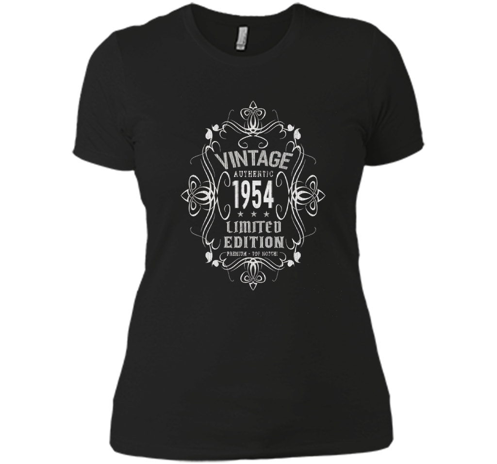 Vintage Premium 1954 Distressed Birthday Gift Women T-shirt