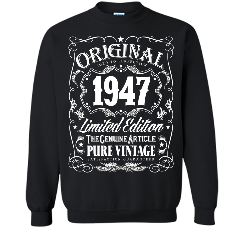 Original 1947 Aged To Perfection 69th Birthday T-Shirt