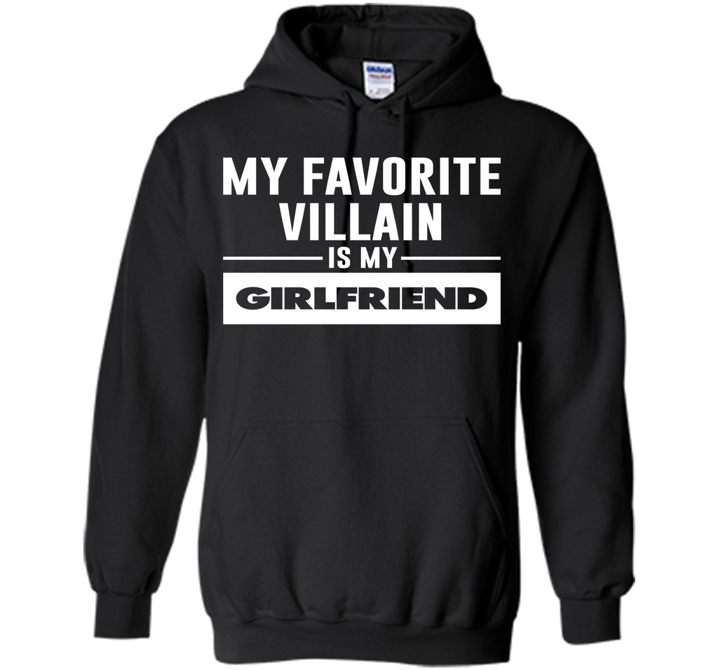 My Favorite Villain is My Girlfriend Funny Graphic T-shirt T-Shirt