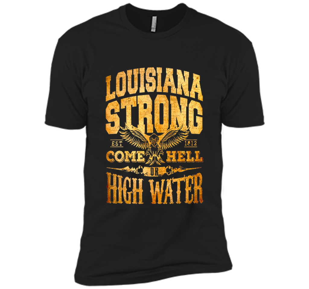 louisiana strong high water t-shirt
