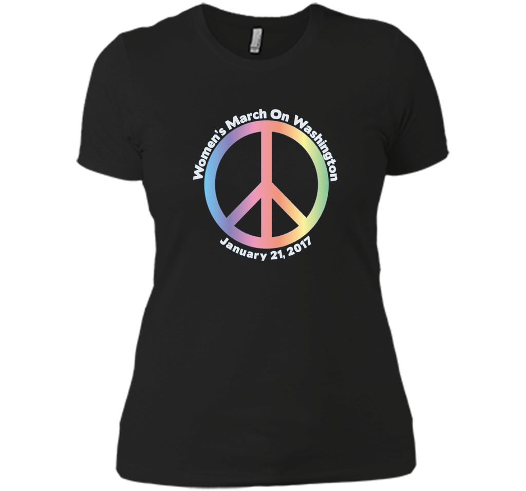 Support The Women's March On Washington, DC Peace Sign Shirt