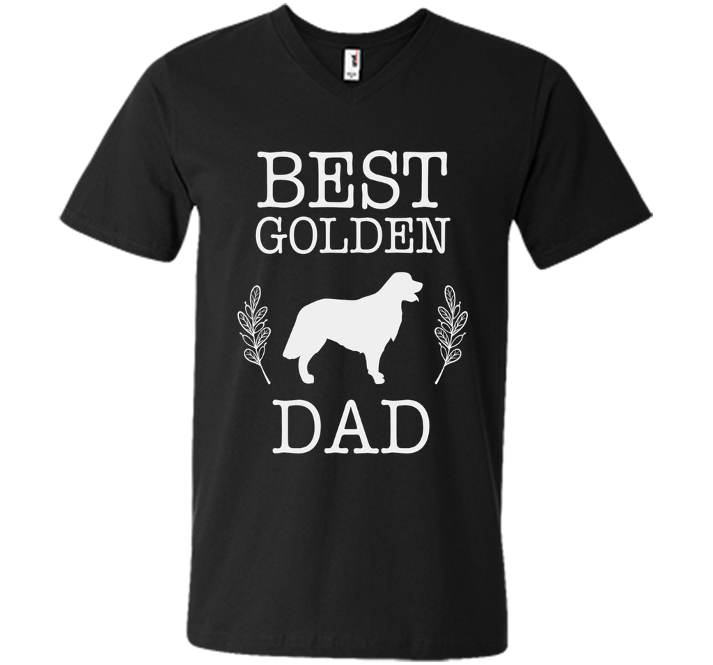 Best Golden Retriever Dad Shirt Father's Day Gift Dog Lover