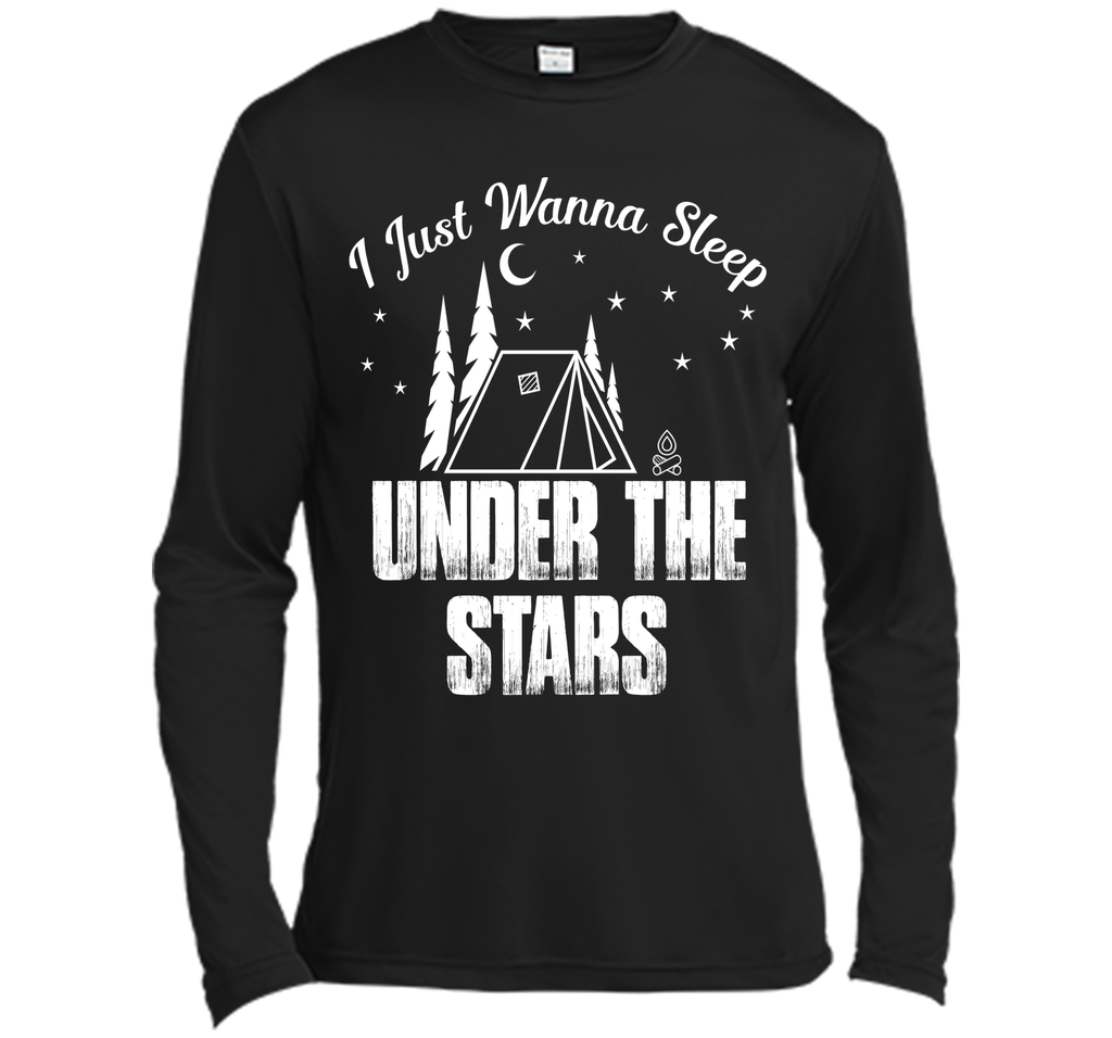 I Wanna Sleep Under The Stars Camping T-Shirt