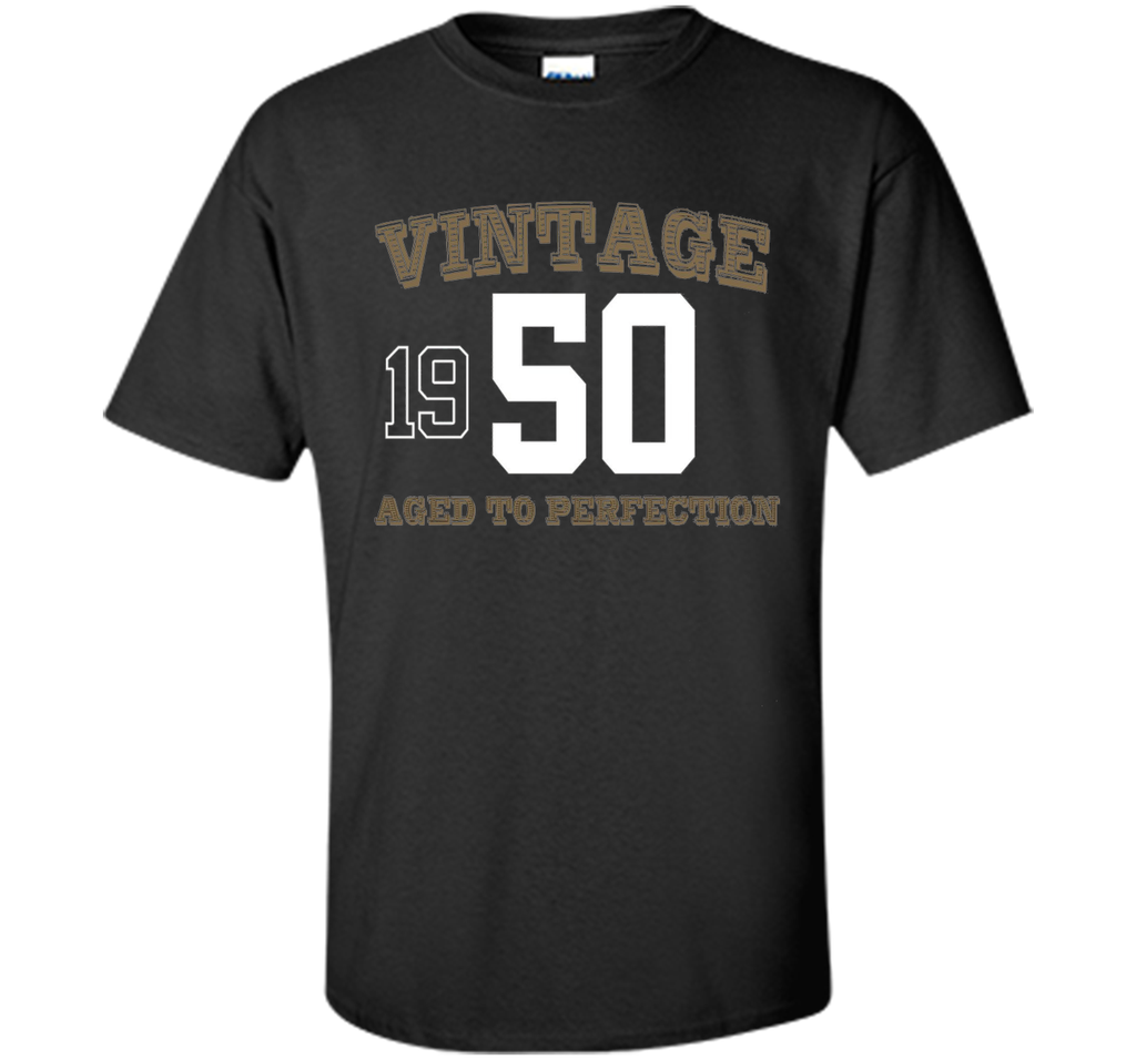 Vintage 1950 Perfect Aged Shirt. 66th Birthday Gift T-Shirt