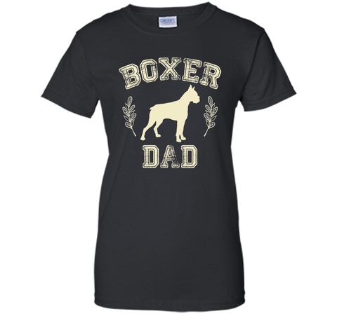 Boxer Dog Gifts Boxer Dad Shirt Father's Day Dog Lover Him