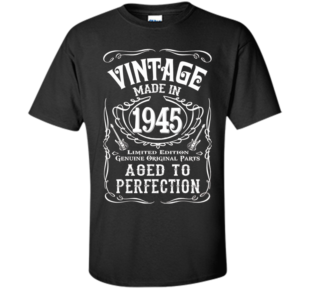Vintage Made In 1945 Birthday Gift Idea T Shirt