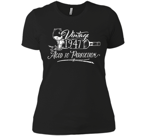 Birthday Shirt 1947 Year - Vintage 1947 Aged to Perfection