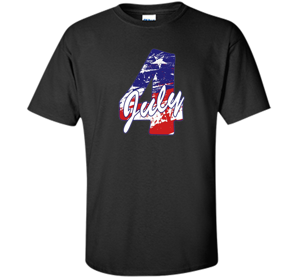 4th of July American Flag Independence Day T-Shirt