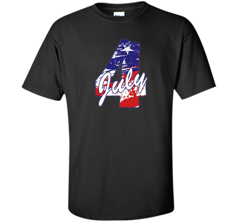 4th of July American Flag Independence Day T-Shirt