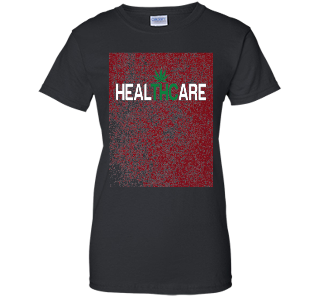 Medical Marijuana HealTHCare Fitted T-Shirt - THC - Colors
