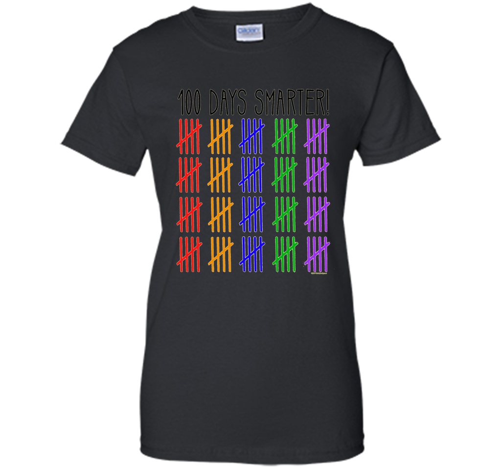 100 Days Smarter Counting 100th Day Teacher/Kids T-Shirt