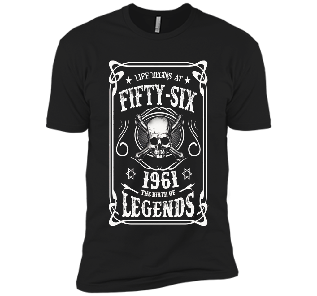 Life begins at 56 - 1961 - the birth of legends (v.2017) cool shirt