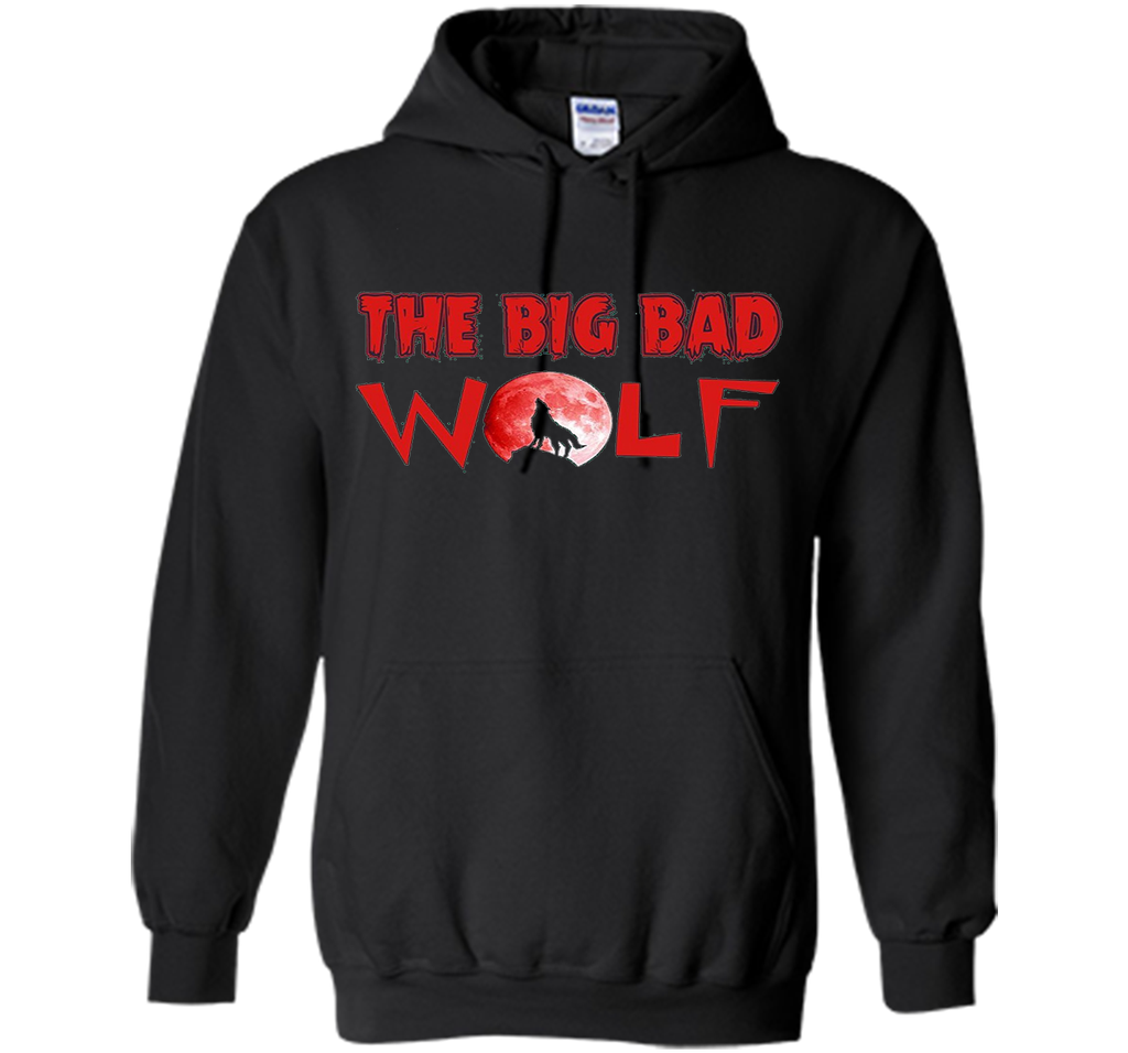 The Big Bad Wolf Graphic Tee Shirt - Halloween Literary Fun