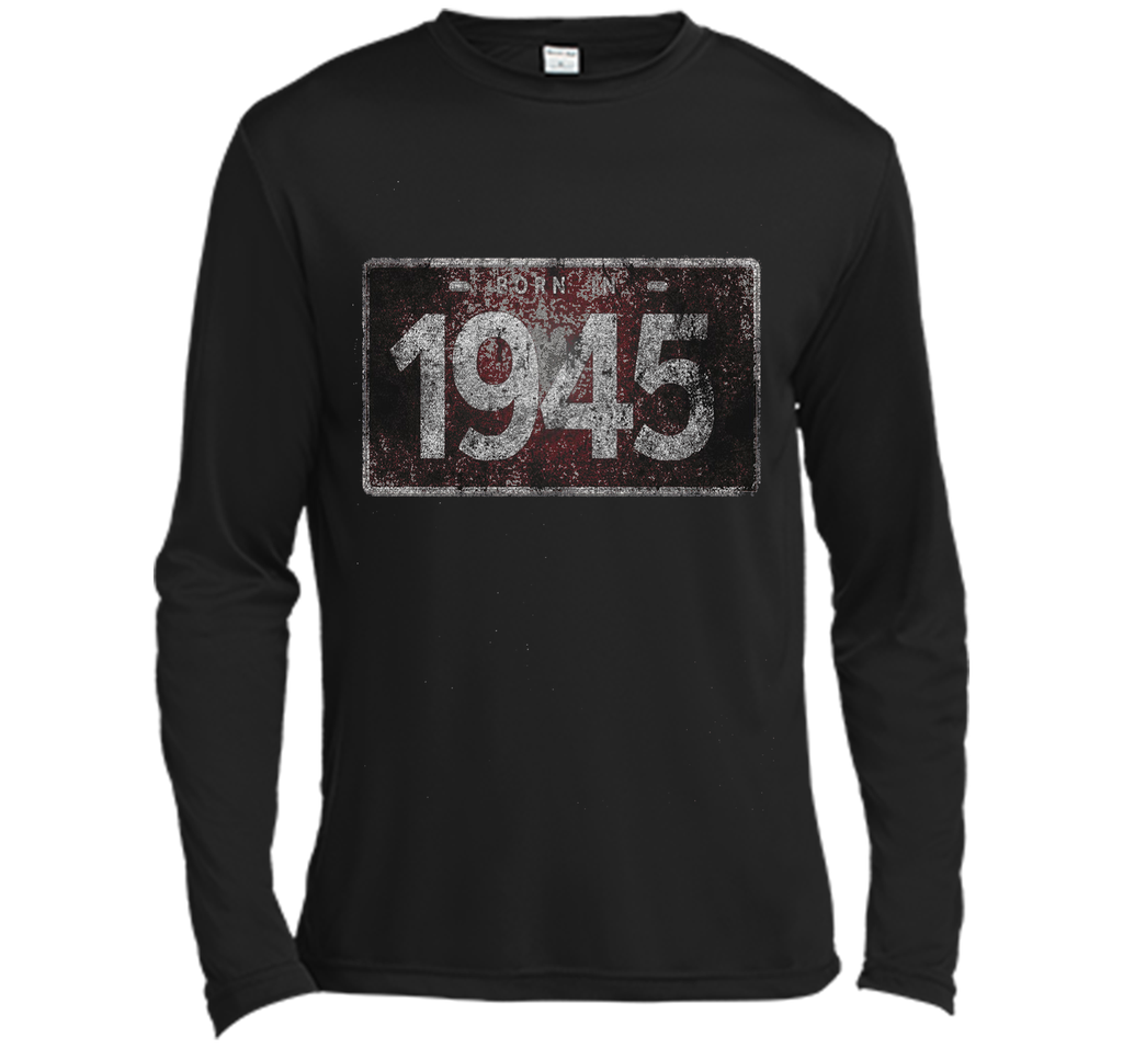 Men's 1945 License Plate 71st Birthday 71 Years Old Funny T-Shirt