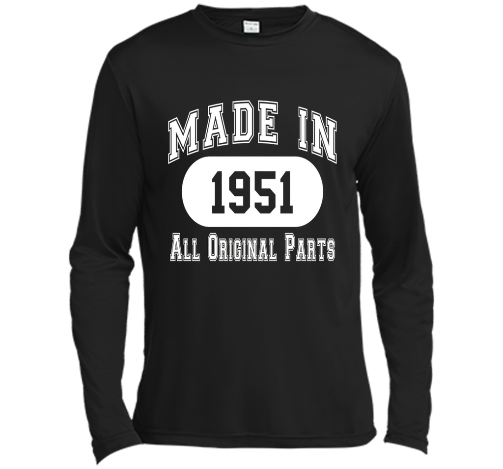 65th Birthday Gift Made In 1951 All Original Parts T-Shirt
