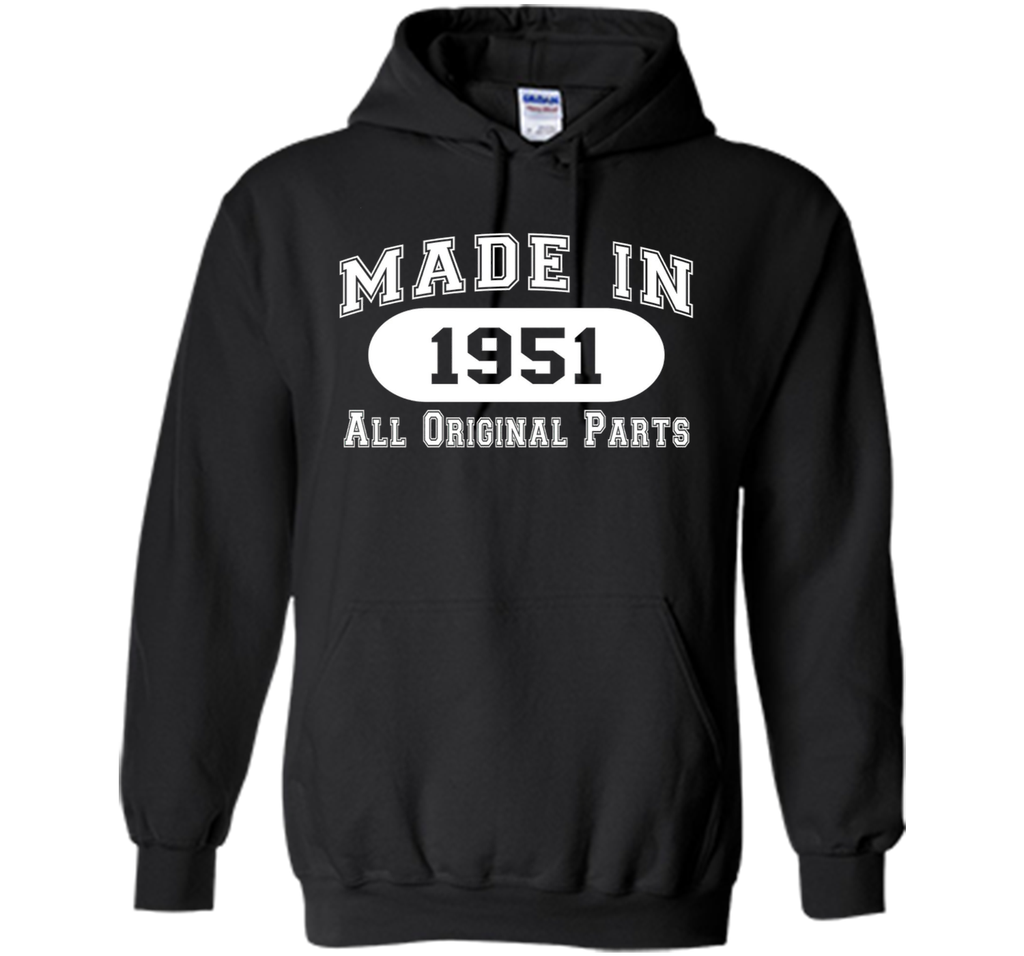 65th Birthday Gift Made In 1951 All Original Parts T-Shirt