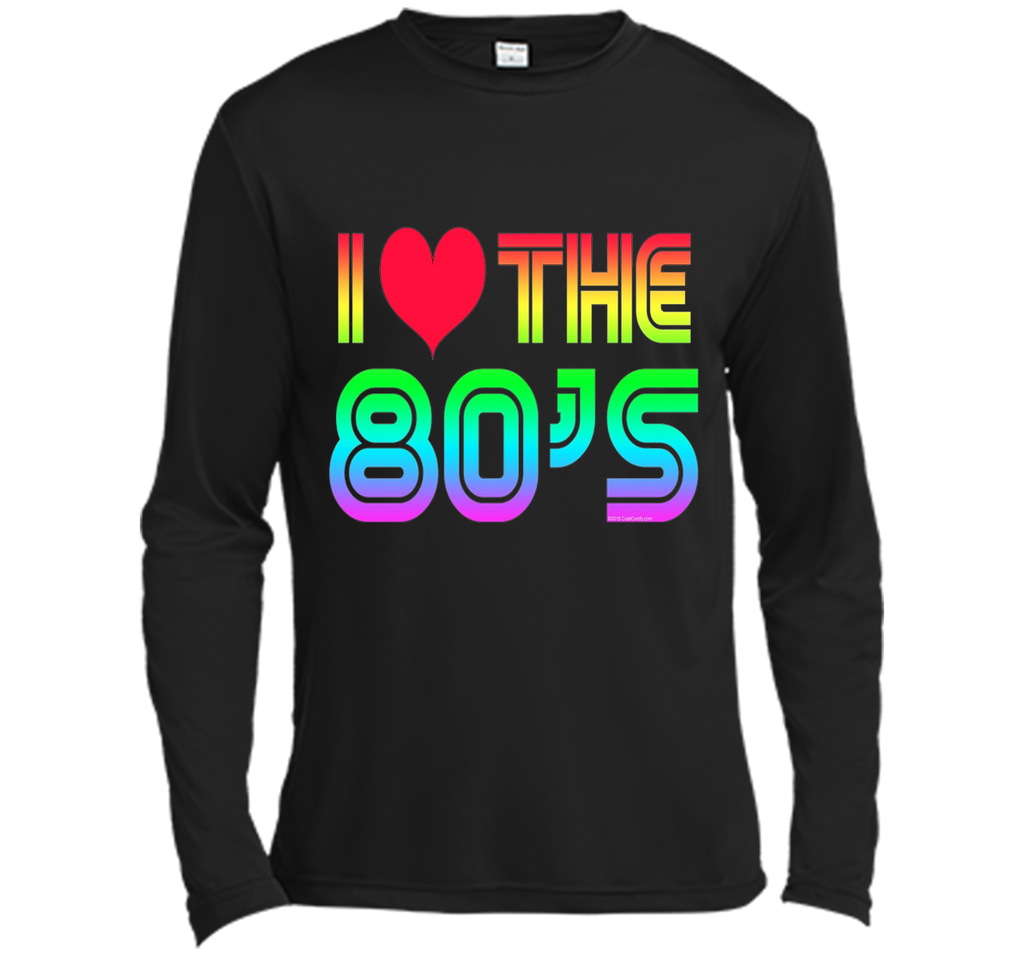 I Love the 80's Eighties Gaming Rainbow T-Shirt