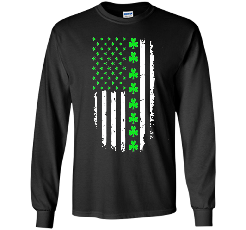 St. Patrick's Day Irish American Flag Shirt