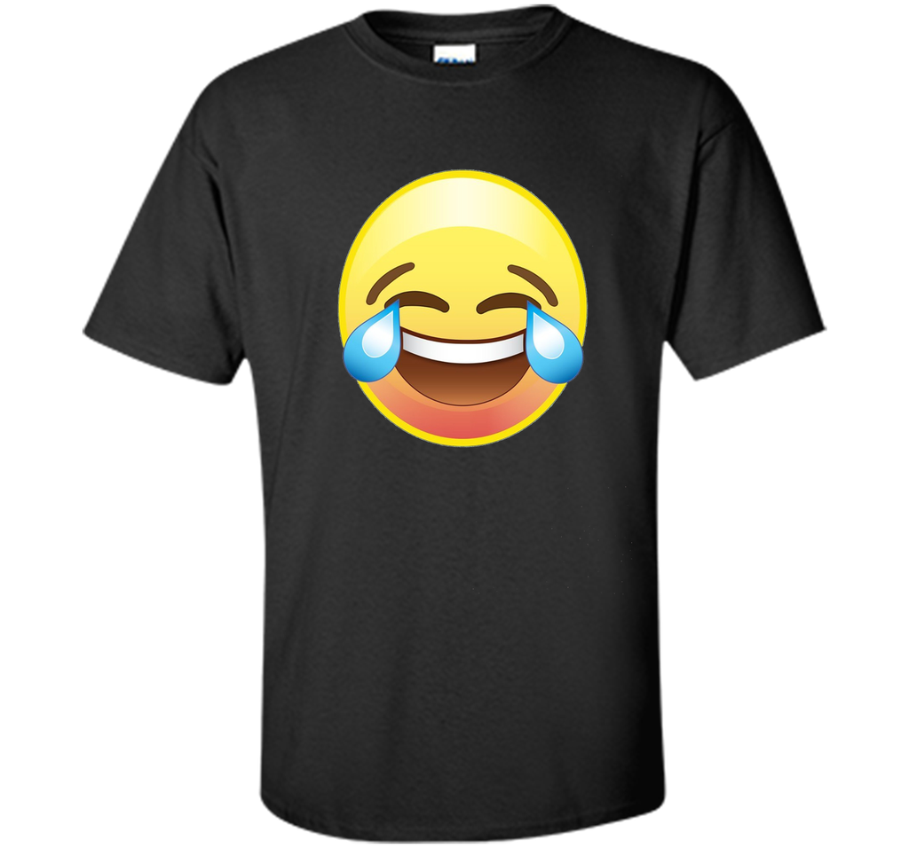LOL Emoji Laughing Crying Happy Face T-Shirt -  Cute Gift