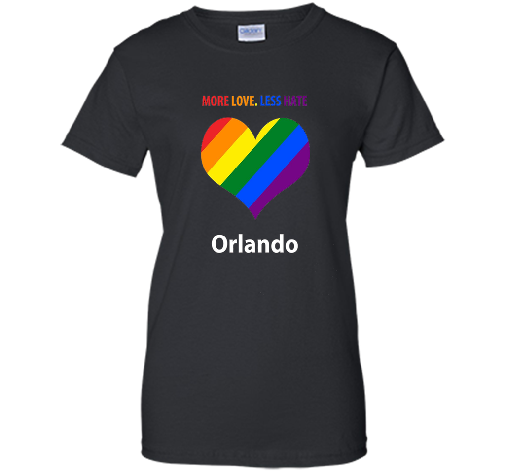 Pray For Orlando LGBT Pulse Pride Heart T-shirt