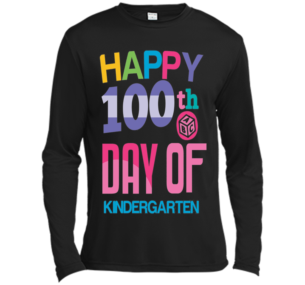 Happy 100th Day of Kindergarten School T-shirt Teacher Tee