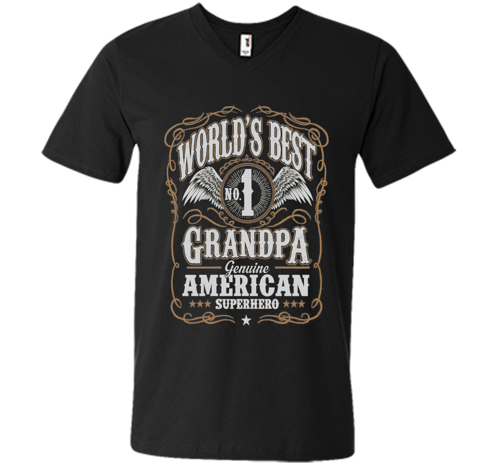 Grandpa Shirt Funny World's Best Grandpa Shirt Father's Day