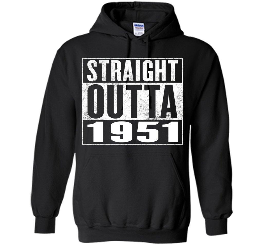 65th Birthday Gift T-Shirt - STRAIGHT OUTTA 1951 Shirt