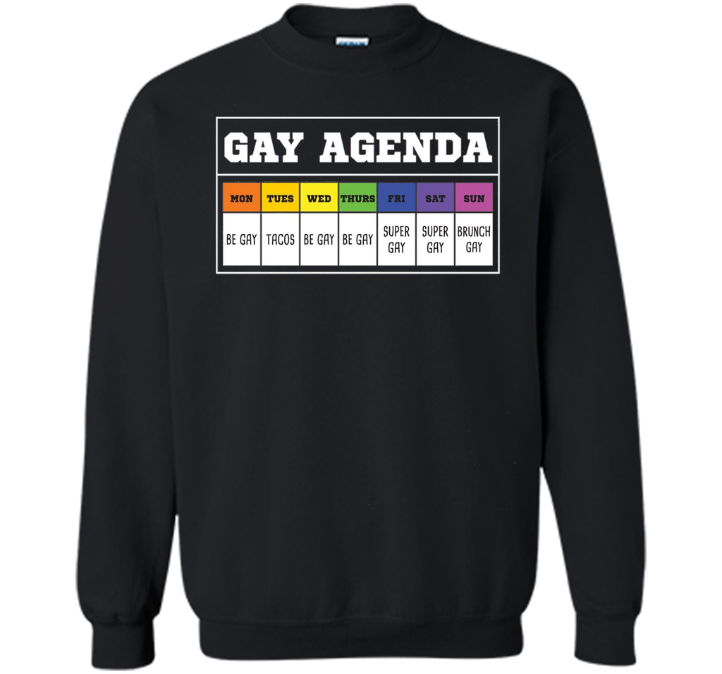 Gay Agenda Funny T Shirt