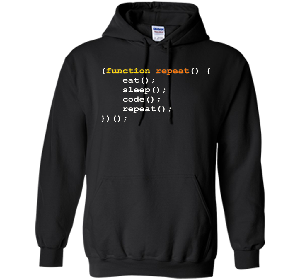 Eat Sleep Code Repeat - Funny T-shirt