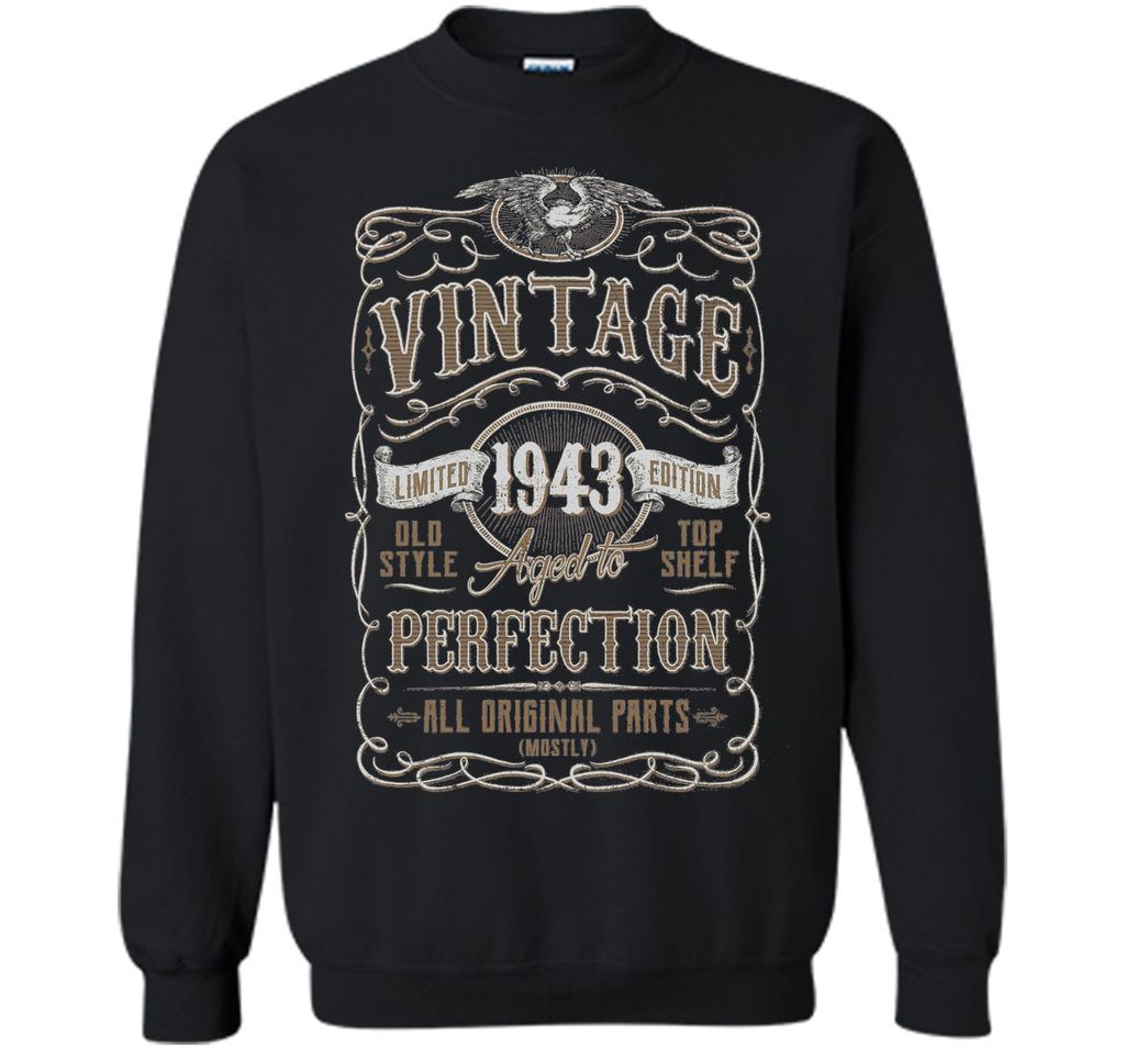 Vintage Made In 1943 Birthday Gift Idea T Shirt