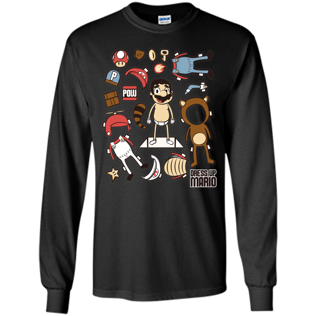 Dress up Mario - Cartoon graphic T-Shirt